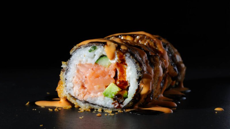 Crunchy Roll Salmon