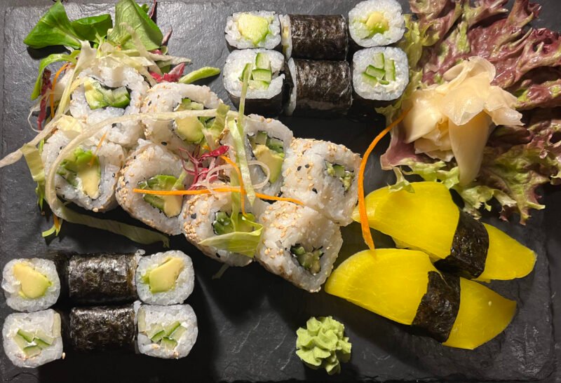 Veggie Sushi Menu